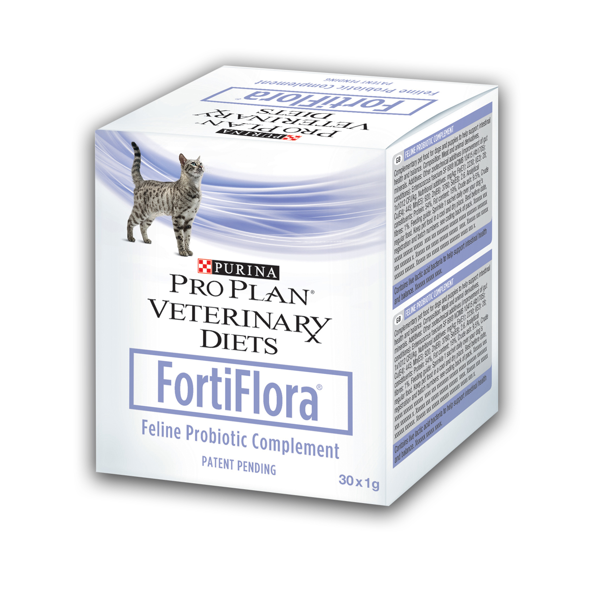 Alimento Complementare Veterinary Diets Gatto Fortiflora Purina Probiotico 30X1g